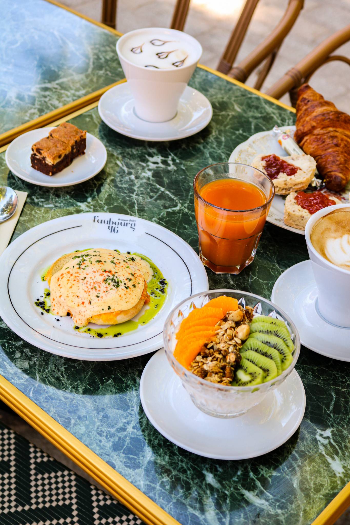 Restaurant Faubourg 46 avec Brunch tous les samedis et dimanches sur Aix-en-Provence