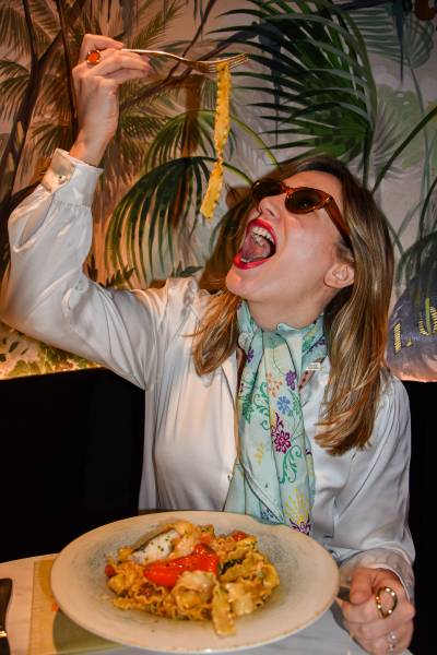 Restaurant Faubourg 46 avec des plats de brasserie, typique français en plein centre d'Aix-en-Provence, avec service continu