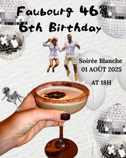 Faubourg 46 souffle ses bougies en blanc et en musique à Aix-en-Provence